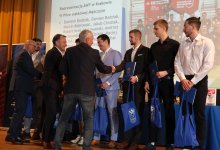 Spotkanie Władz Uczelni z medalistami AMP 29.10.2024